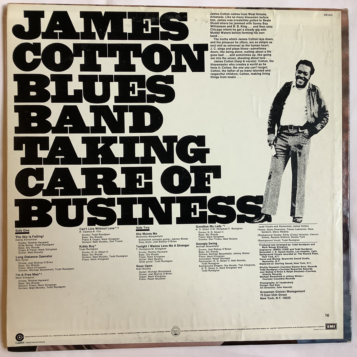 Cotton, James - Taking Care Of Business