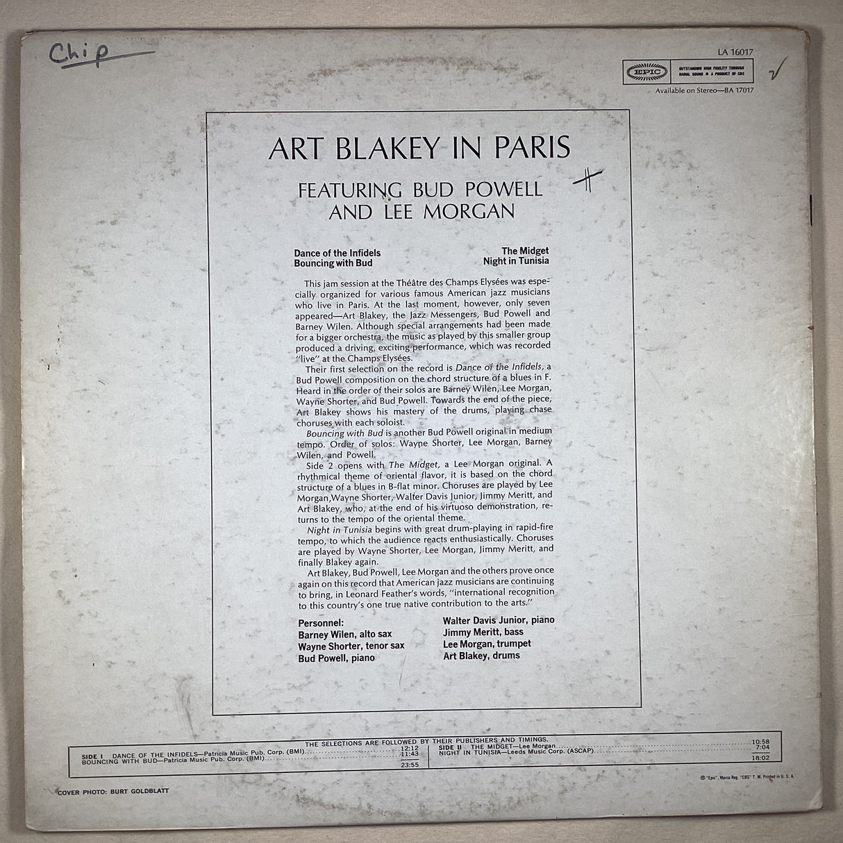 Blakey, Art - In Paris