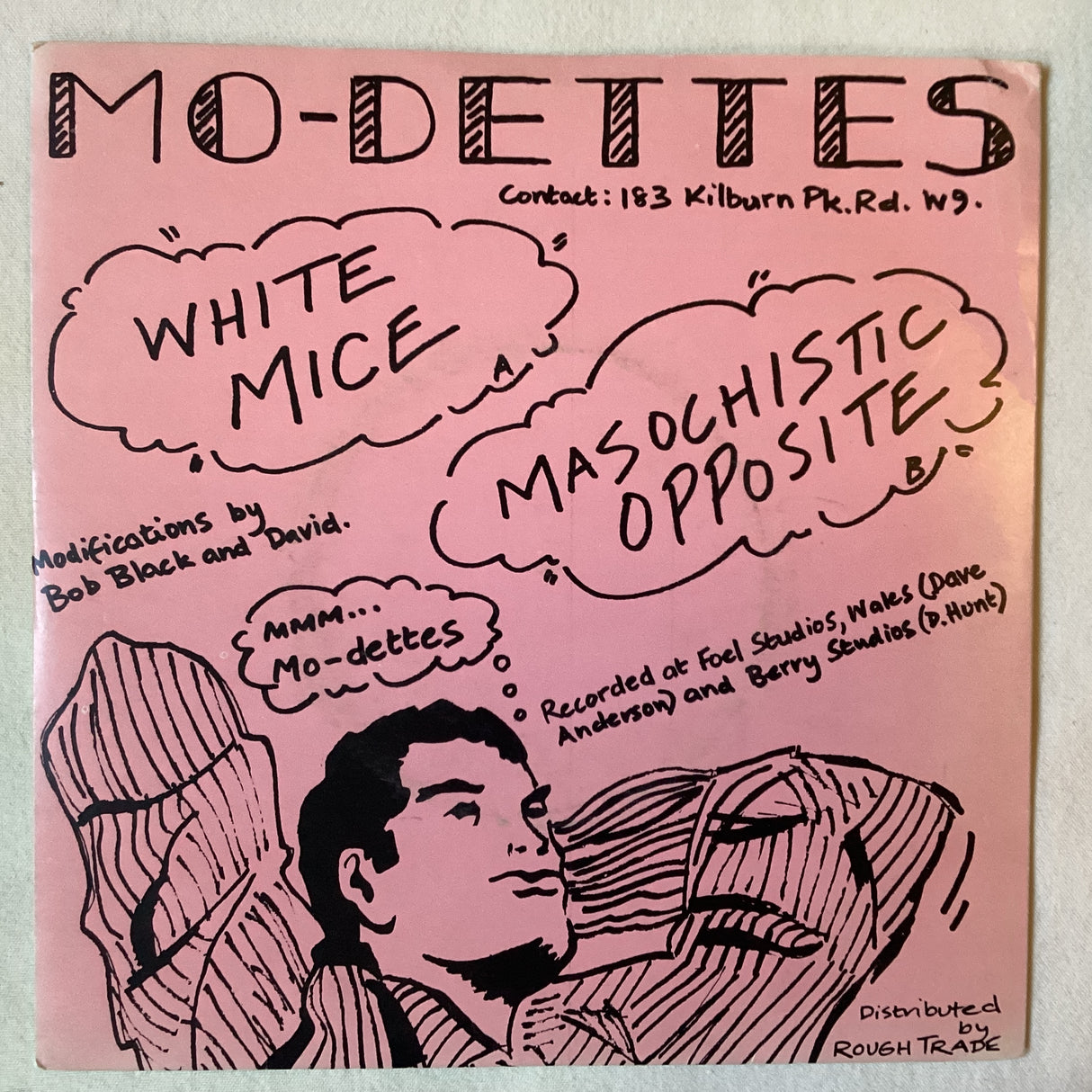 Mo-Dettes - White Mice / Masochistic Opposite