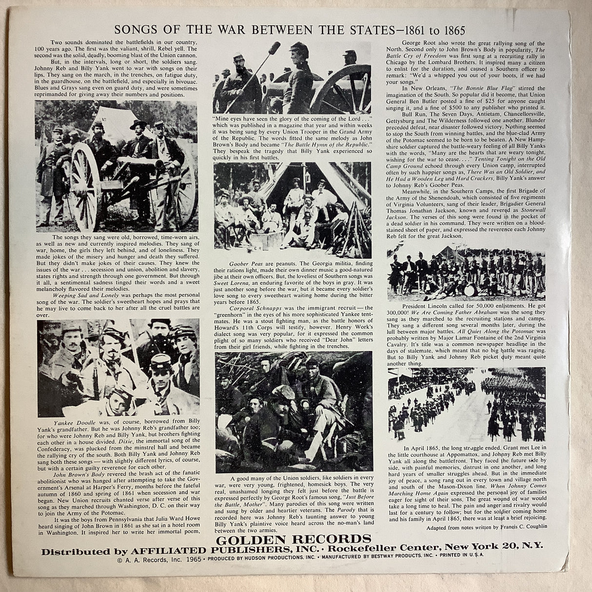 Miscellaneous - Songs Of The Civil War