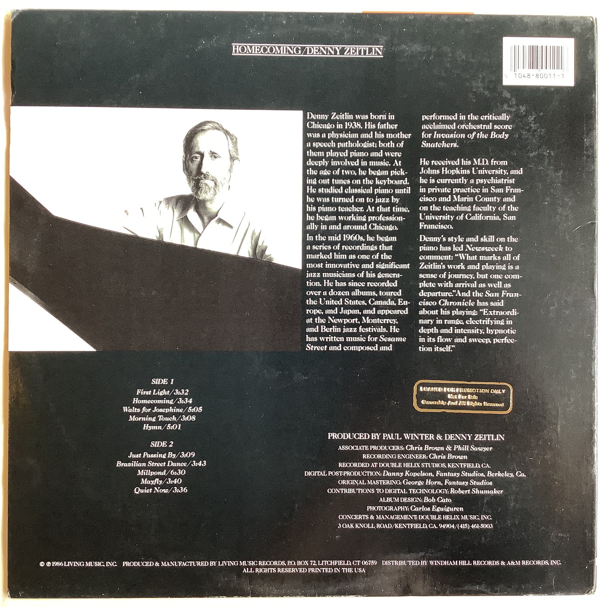 Zeitling, Denny - Homecoming