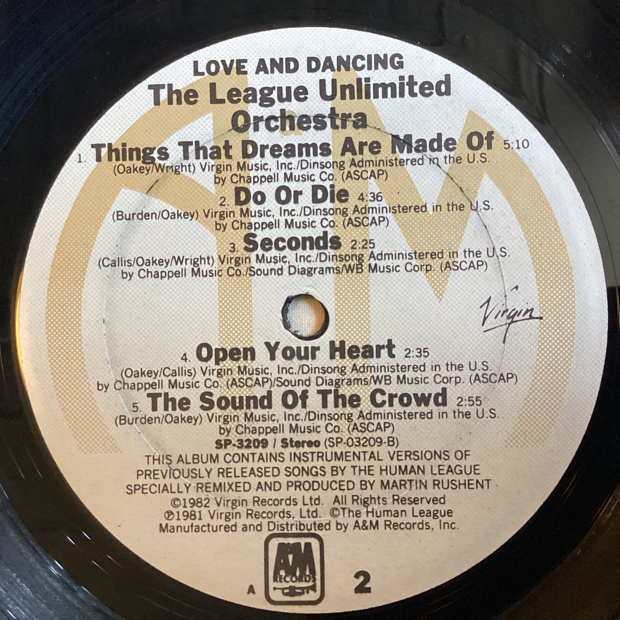 Human League - Love And Dancing