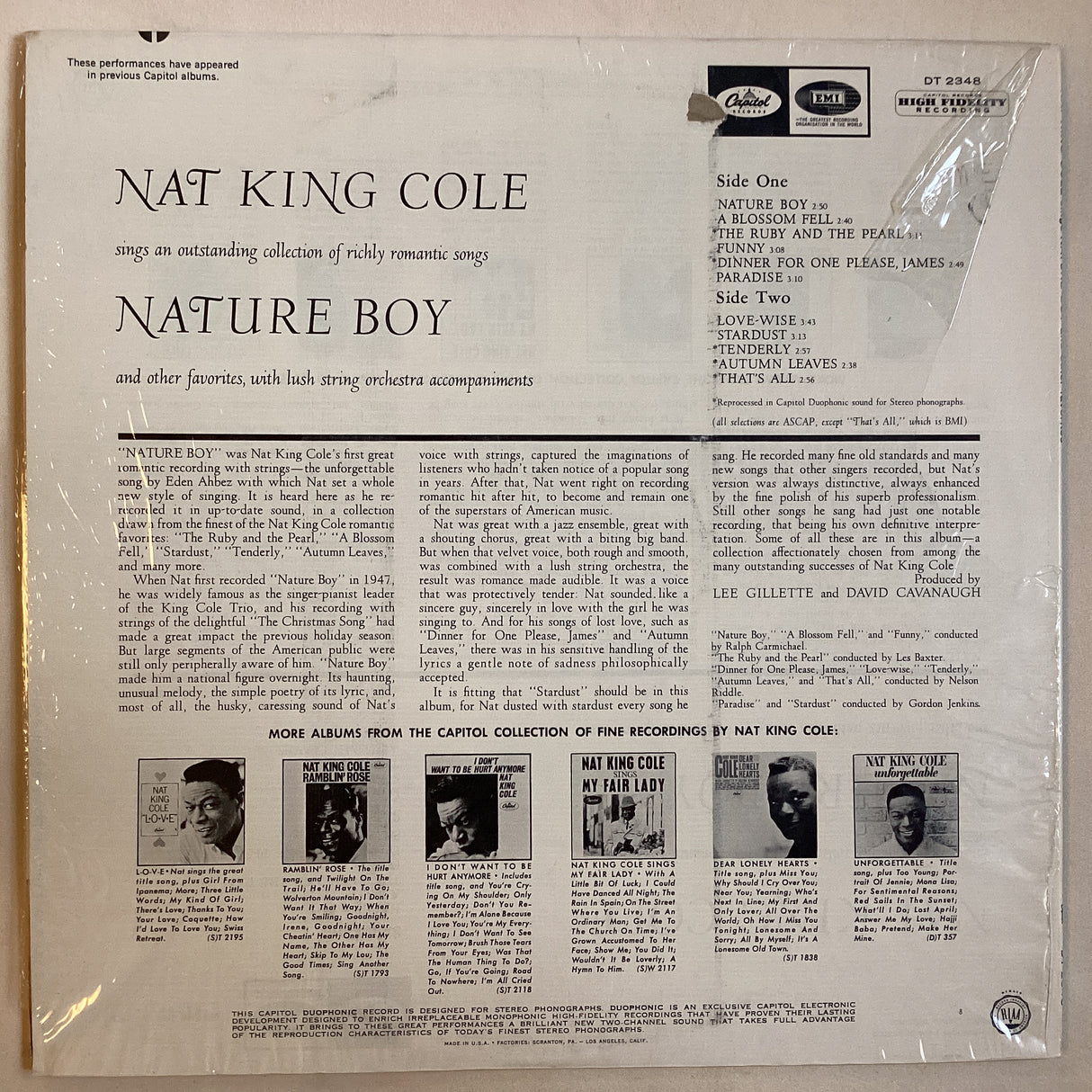 Cole, Nat King - Nature Boy