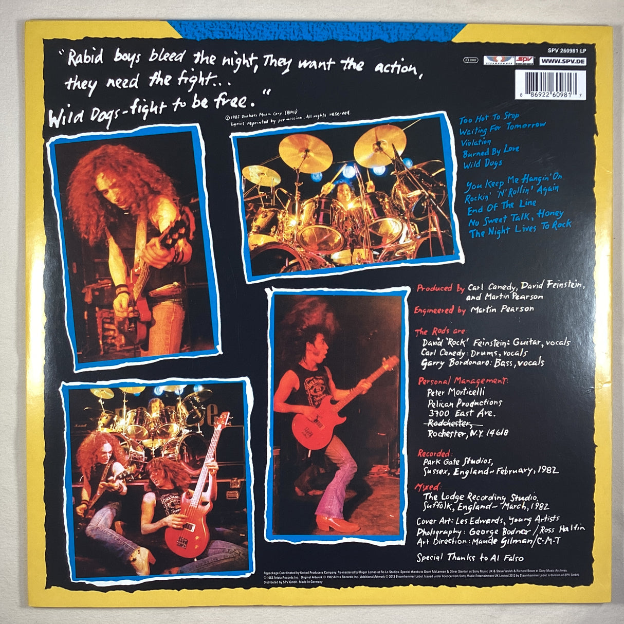 Rods, The - Wild Dogs