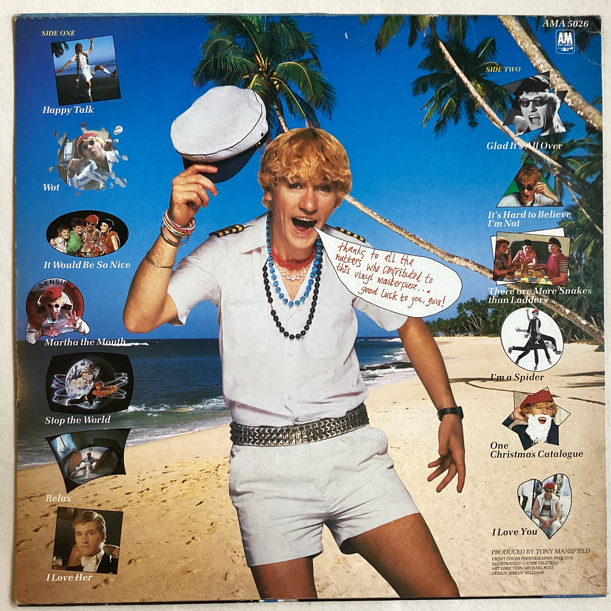 Captain Sensible - Sensible Singles