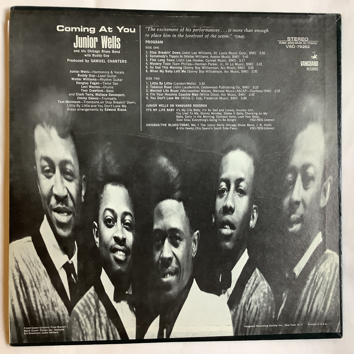 Wells, Junior - Coming At You