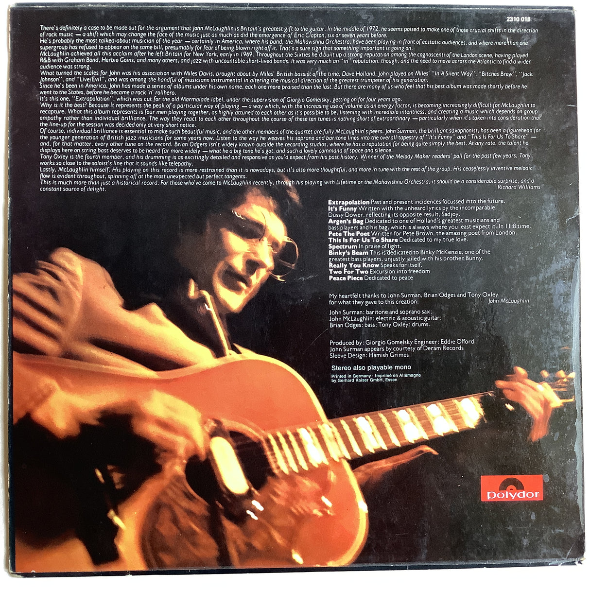 Mclaughlin, John - Extrapolation