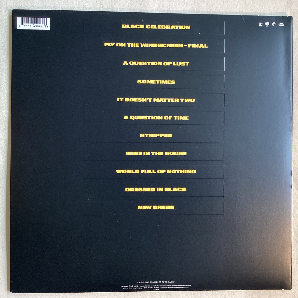 Depeche Mode - Black Celebration