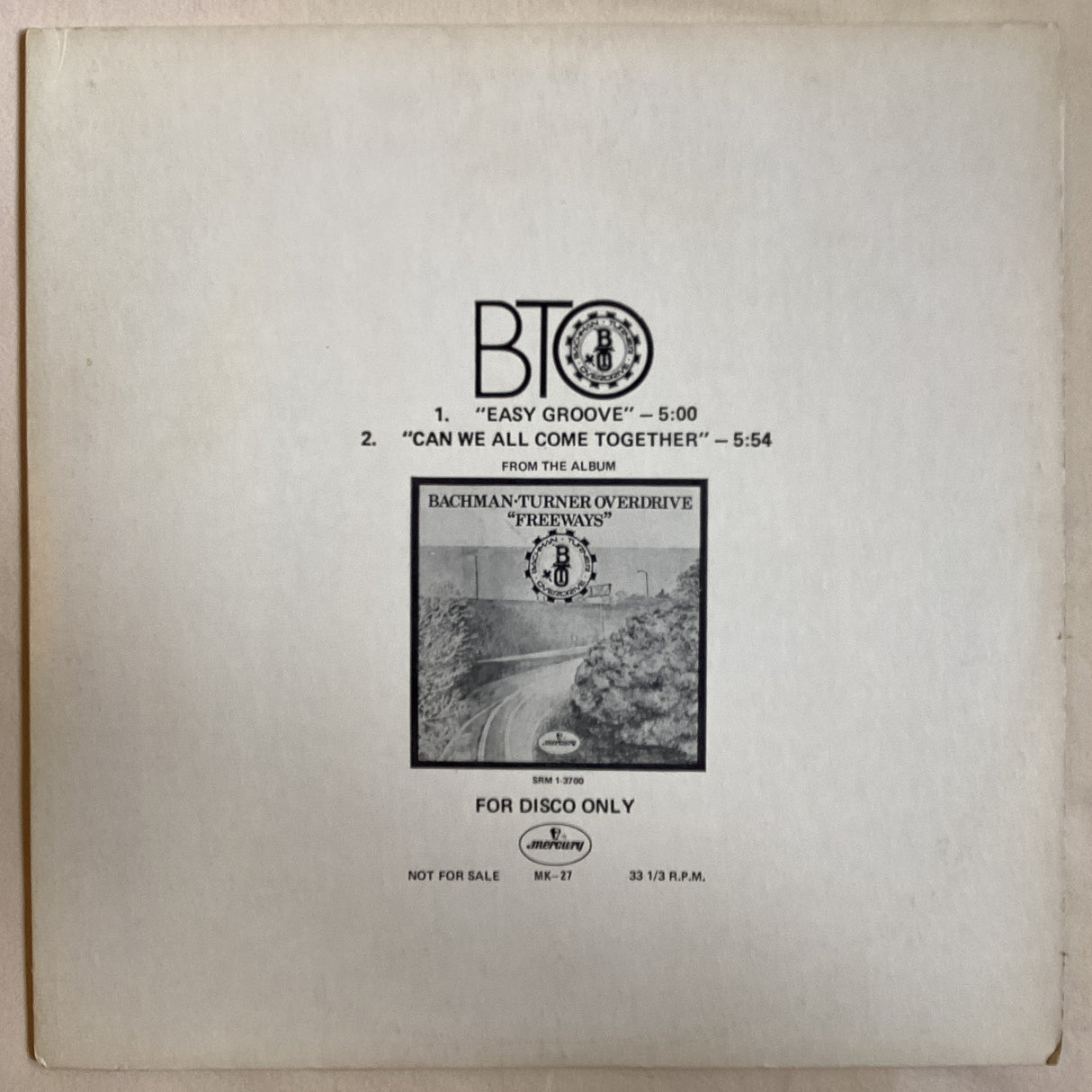 Bachman-Turner Overdrive - Easy Groove