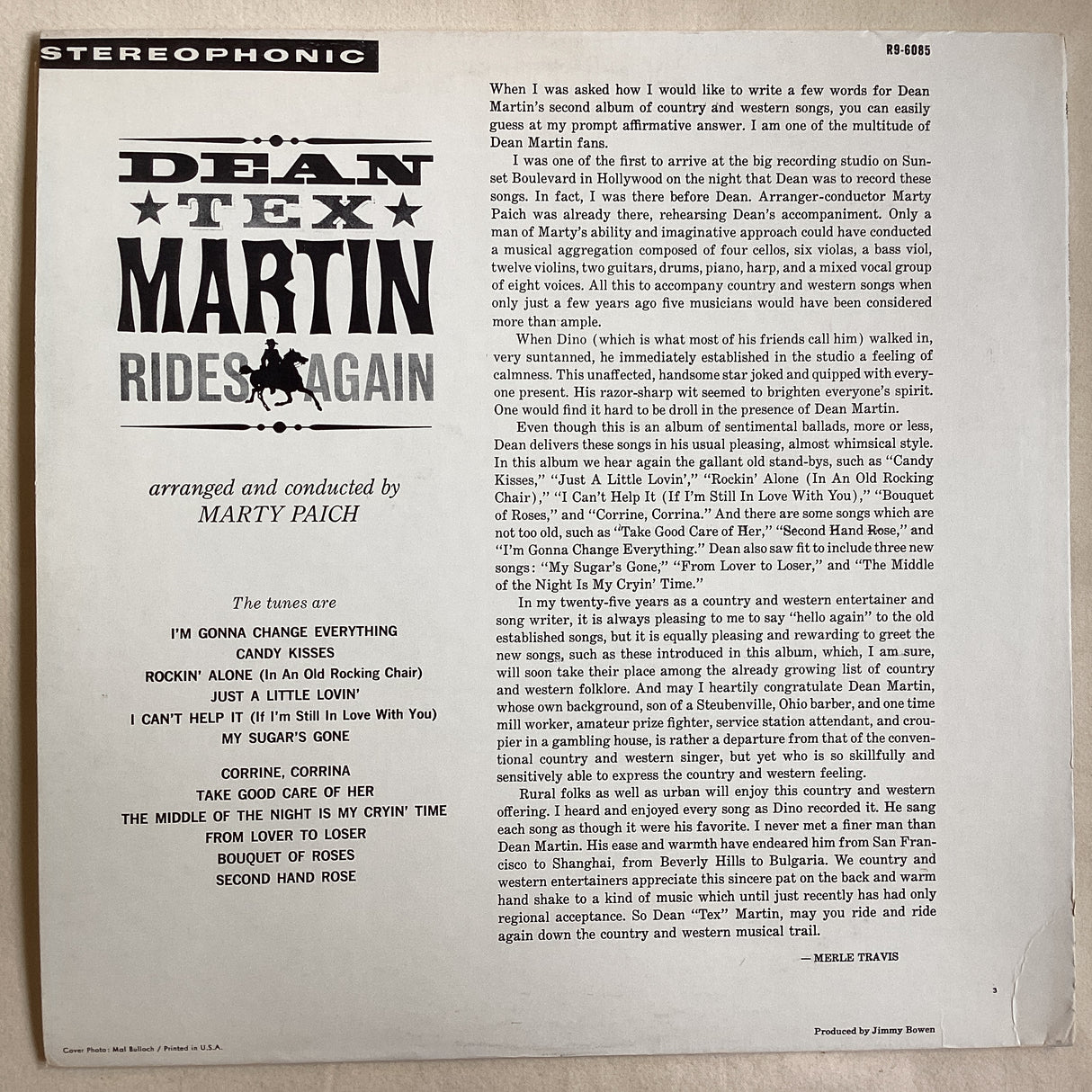 Martin, Dean - Rides Again