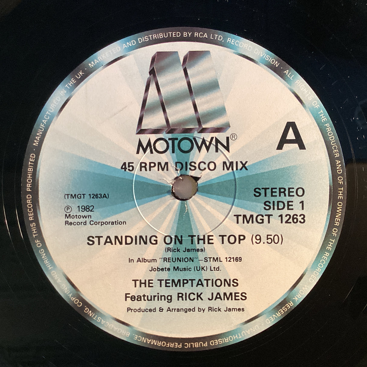 Temptations - Standing On the Top