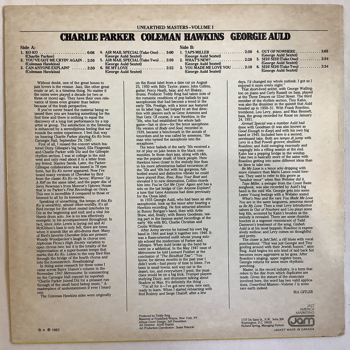 Various - Unearthed Masters 1