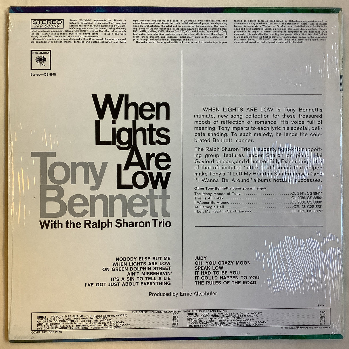 Bennett, Tony - When Lights Are Low