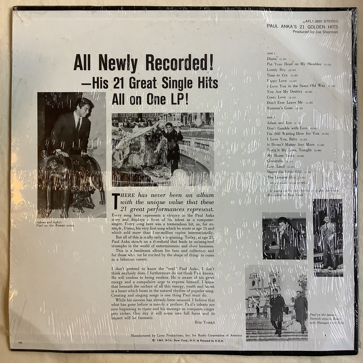 Anka, Paul - 21 Golden Hits