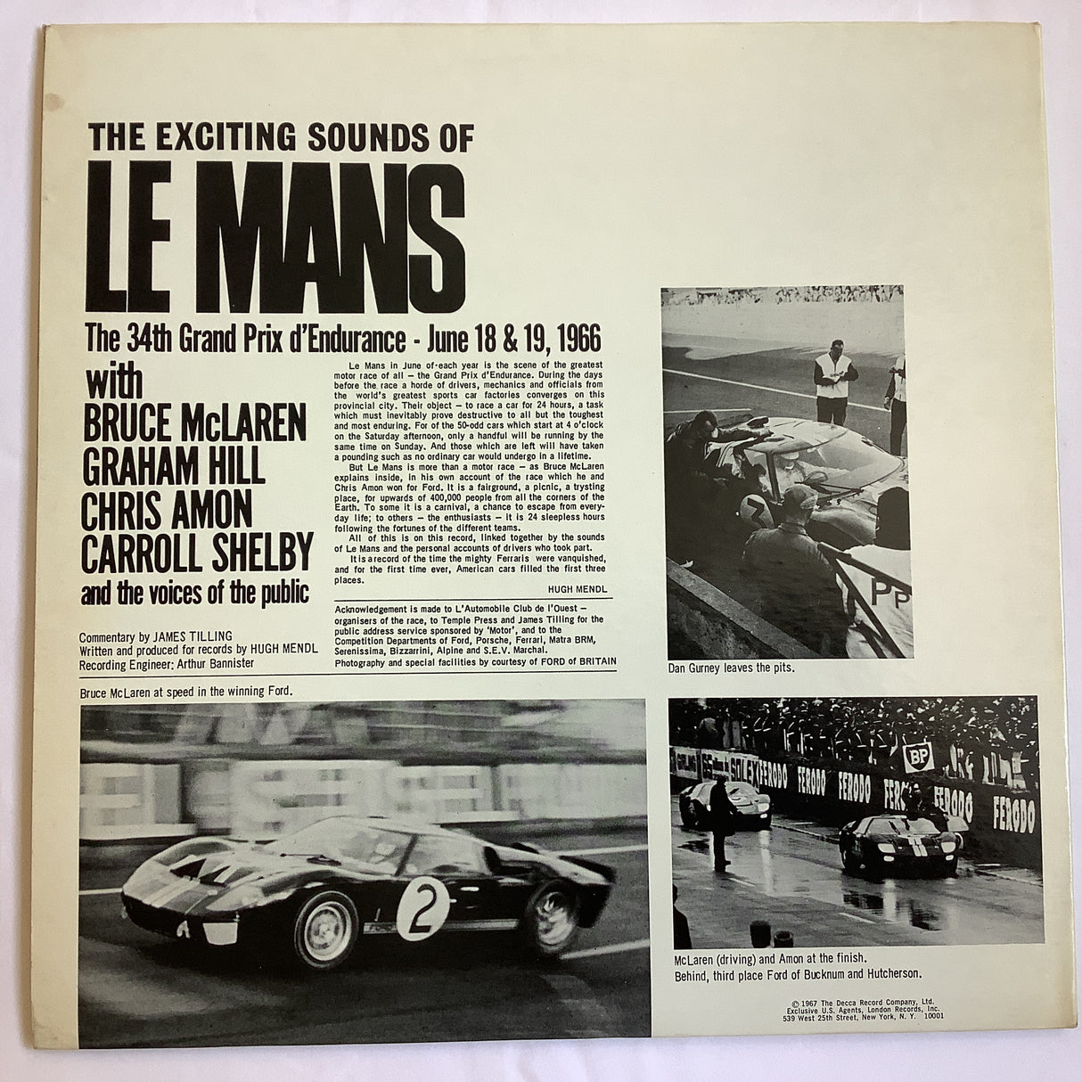 Miscellaneous - Exciting Sounds Of Le Mans