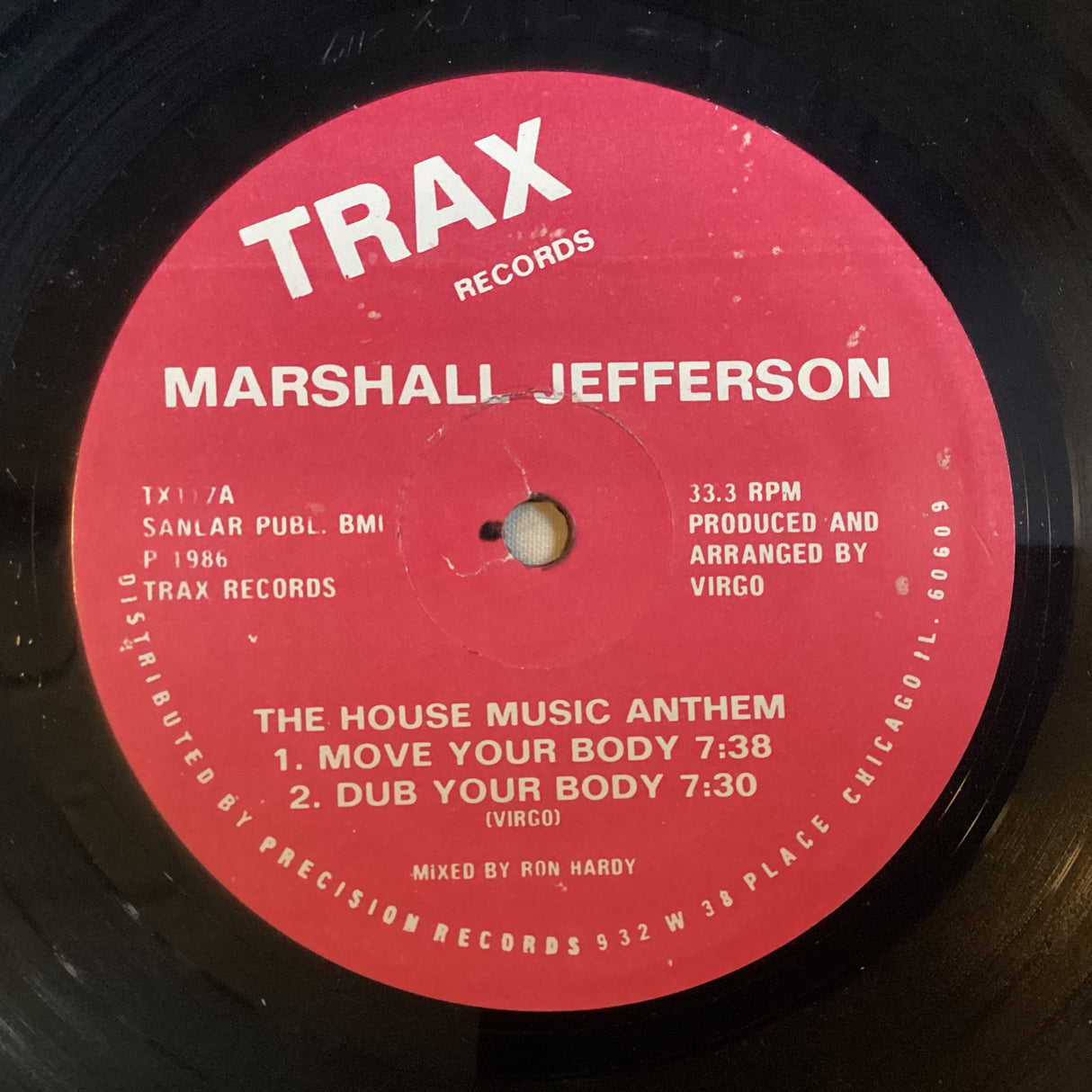 Jefferson, Marshall - House Music Anthem