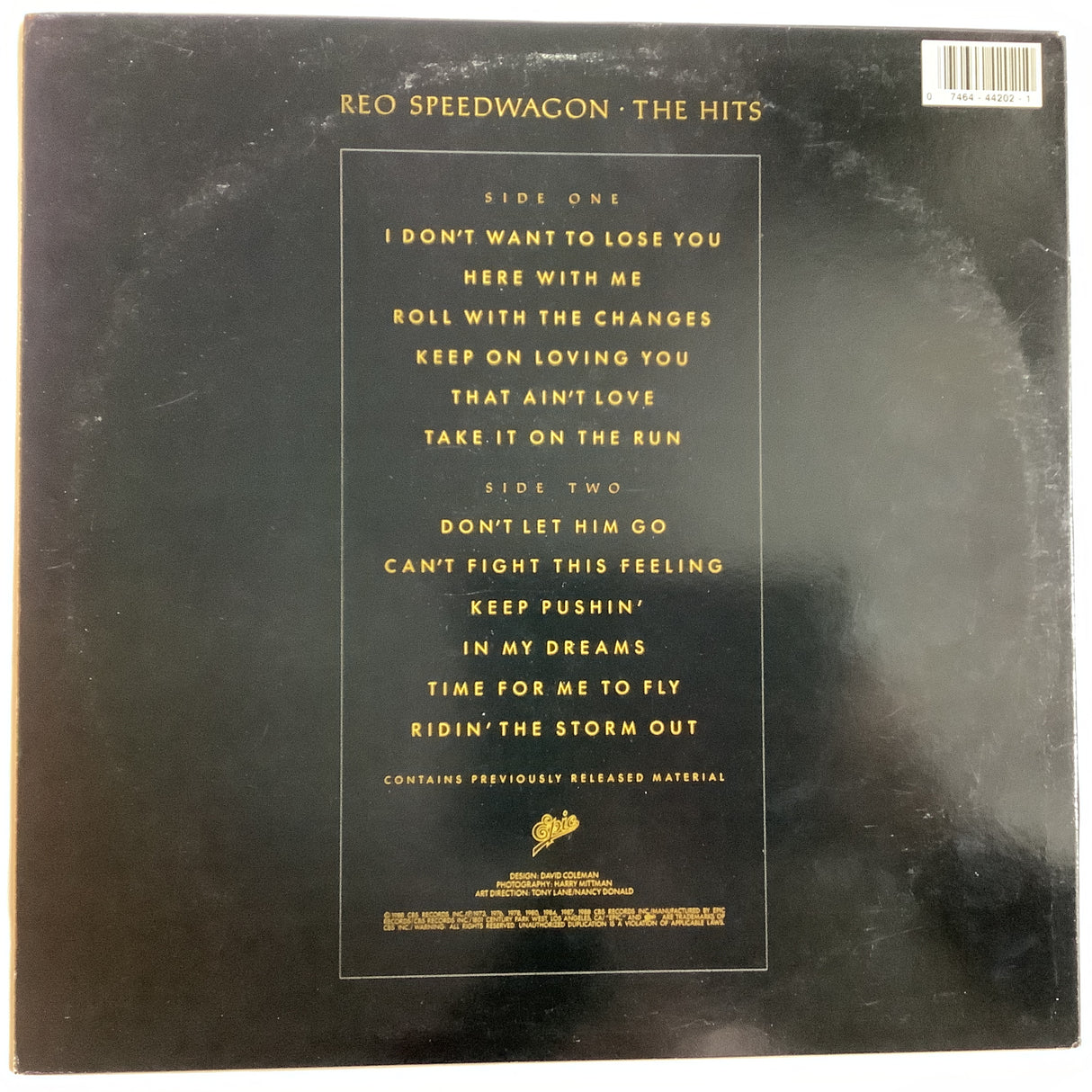 REO Speedwagon - Greatest Hits