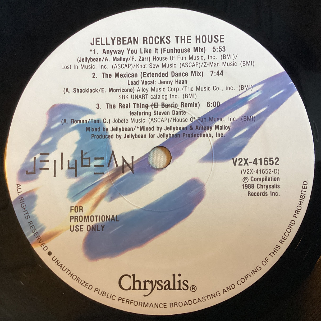 Jellybean - Rocks The House