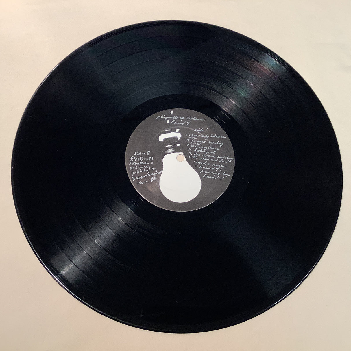 David J - Etiquette of Violence