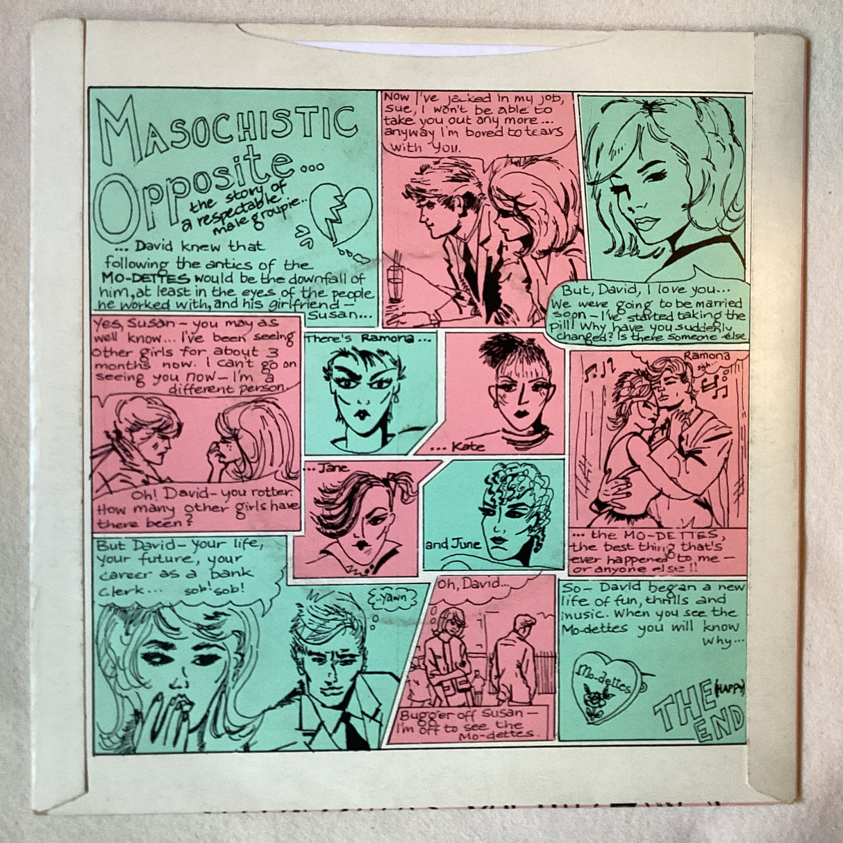 Mo-Dettes - White Mice / Masochistic Opposite