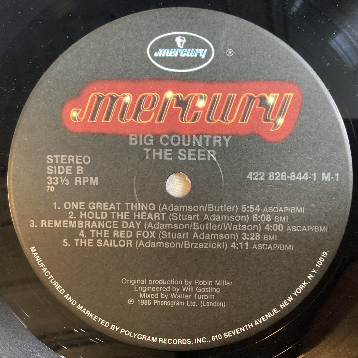 Big Country - The Seer