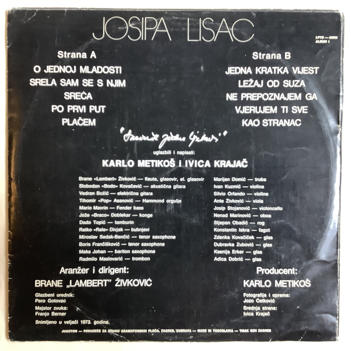 Lisac, Josipa - Dnevnik Jedne Ljubavi