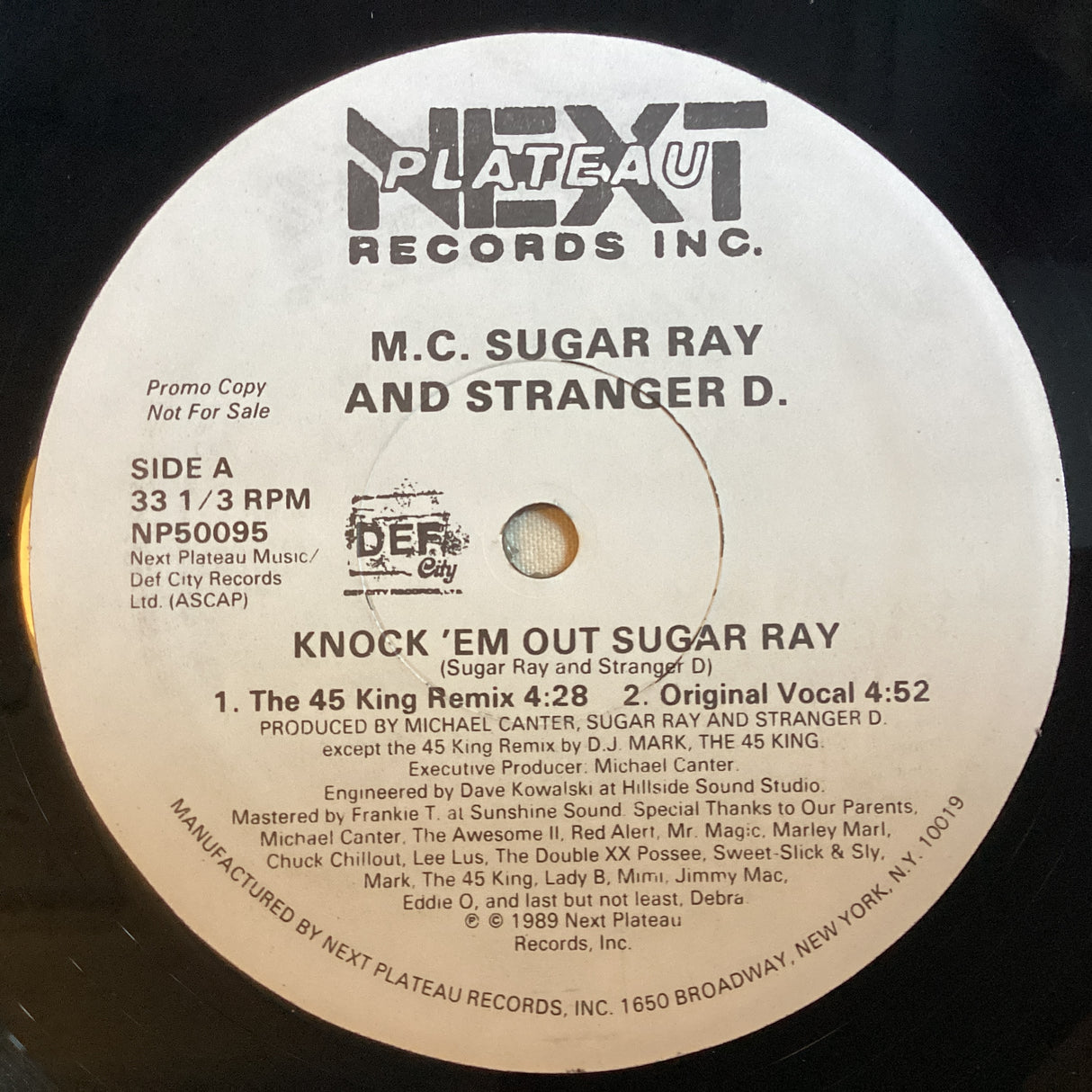 MC Sugar Ray - Knock Em Out