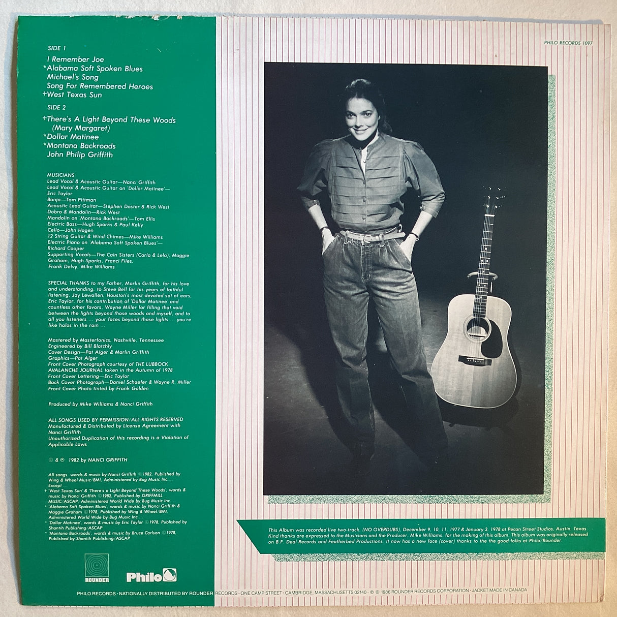 Griffith, Nanci - There's A Light Beyond These Woods