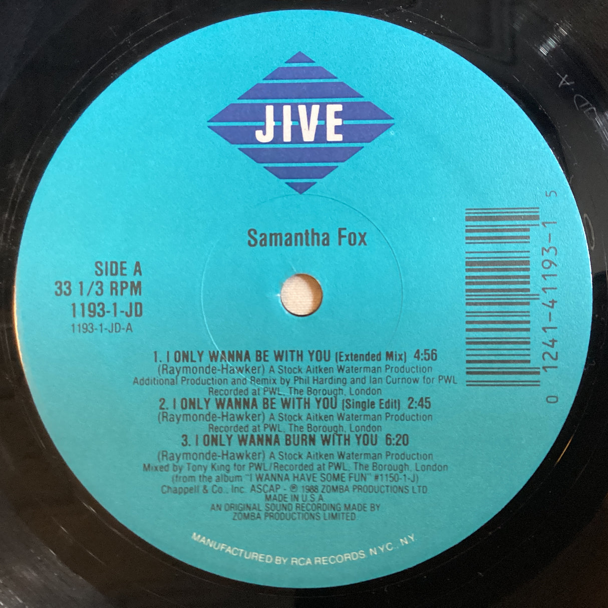 Fox, Samantha - I Only Wanna Be With You