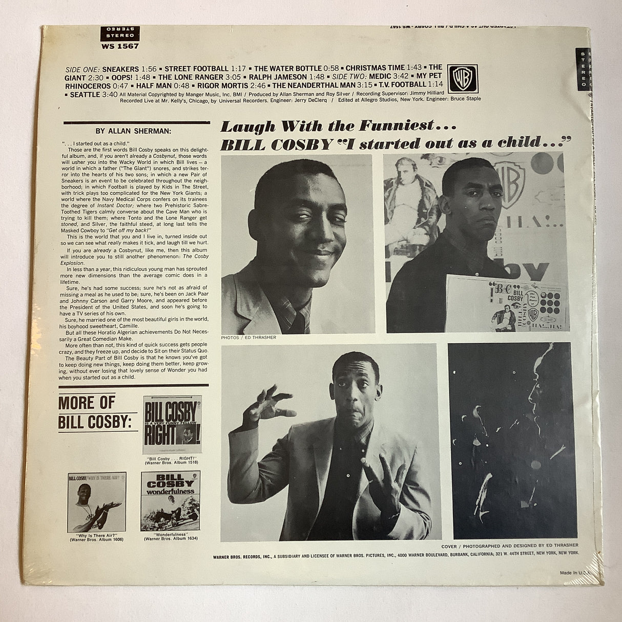 Cosby, Bill - I Started Out As A Child