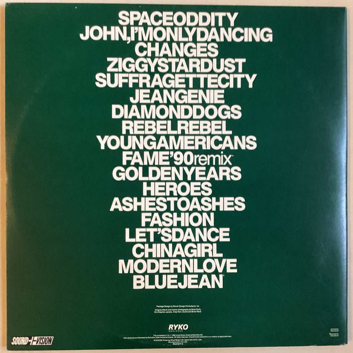 Bowie, David - Changesbowie