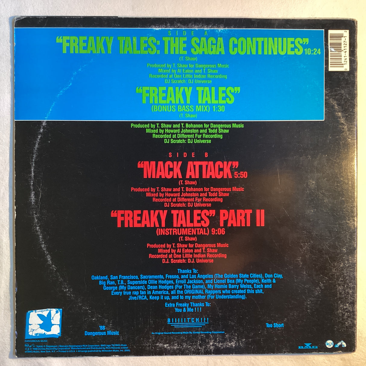 Too Short - Freaky Tales