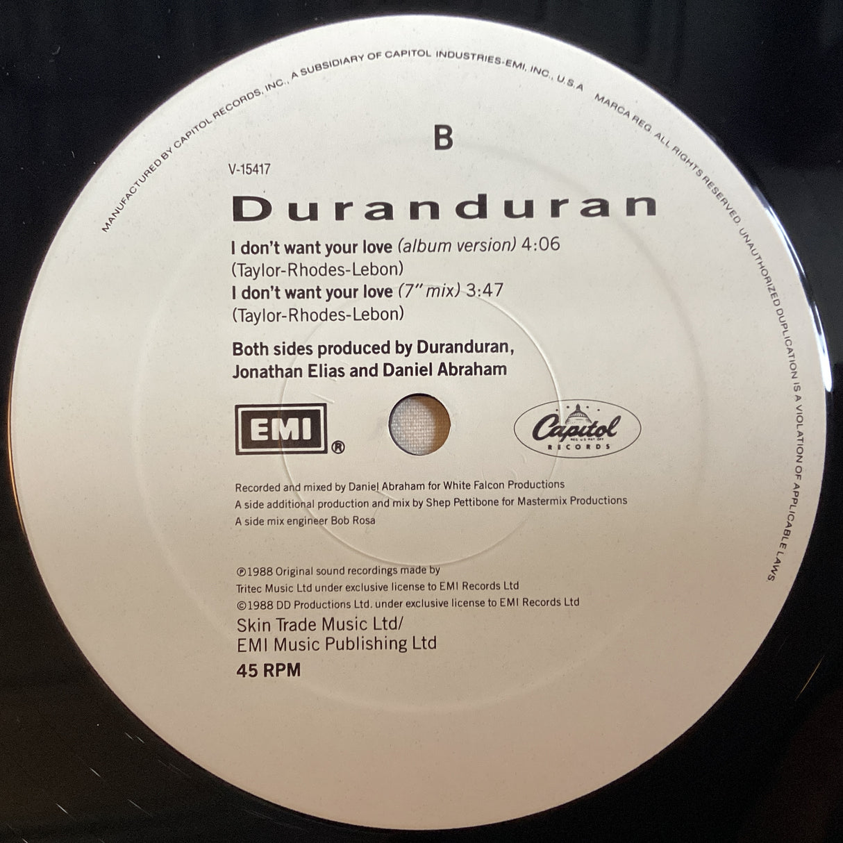 Duran Duran - I Don't Want