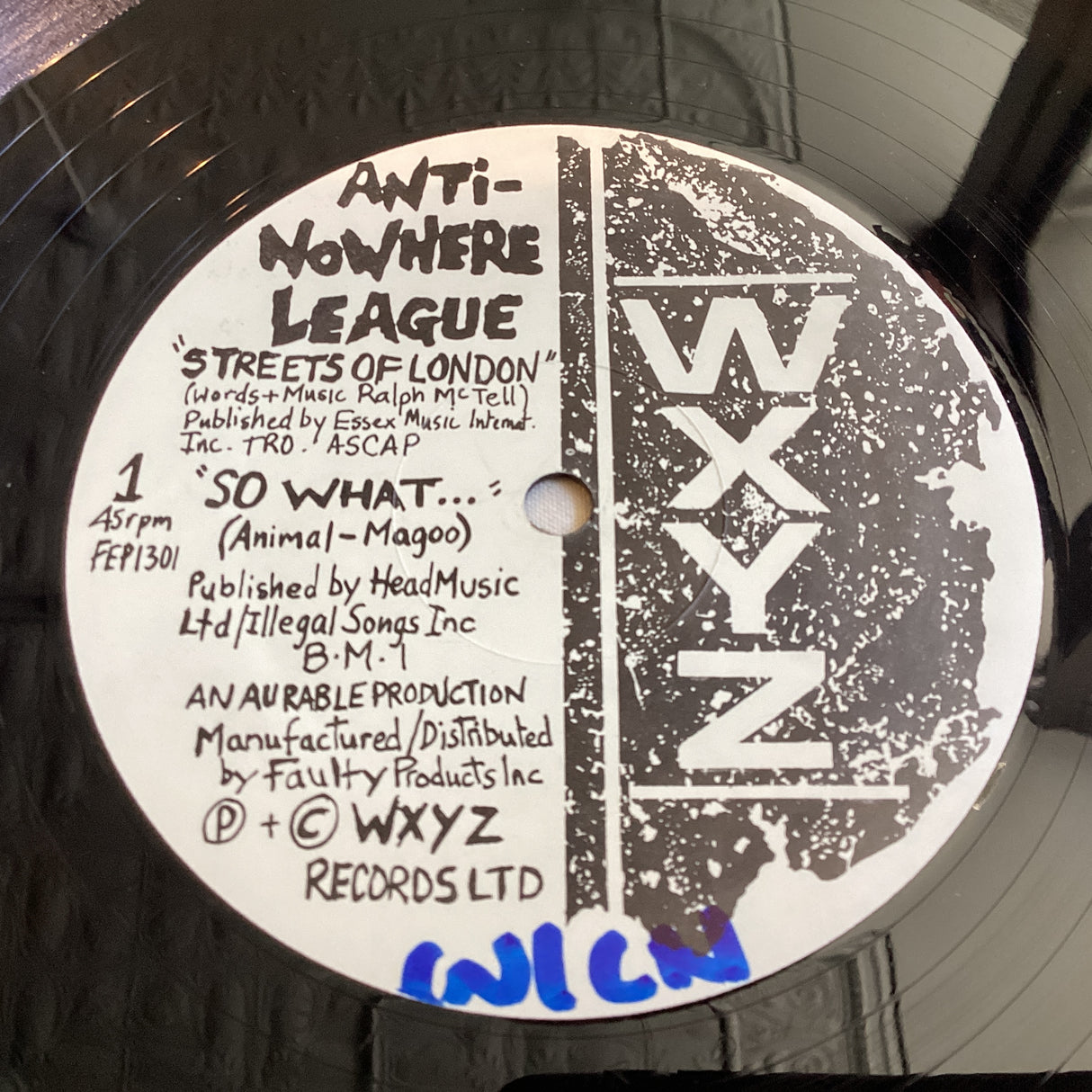 Anti Nowhere League - I Hate...People