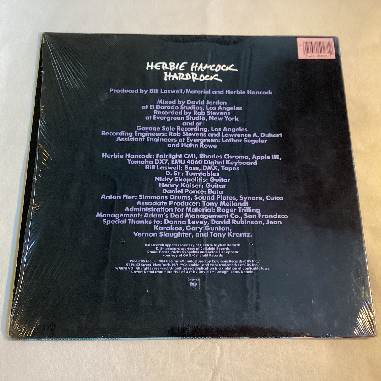 Hancock, Herbie - Hardrock