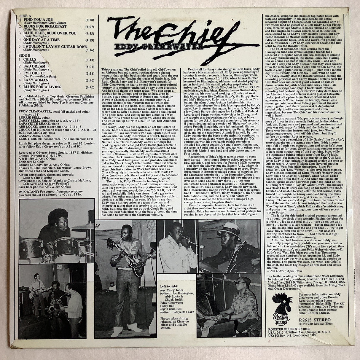 Clearwater, Eddy - The Chief