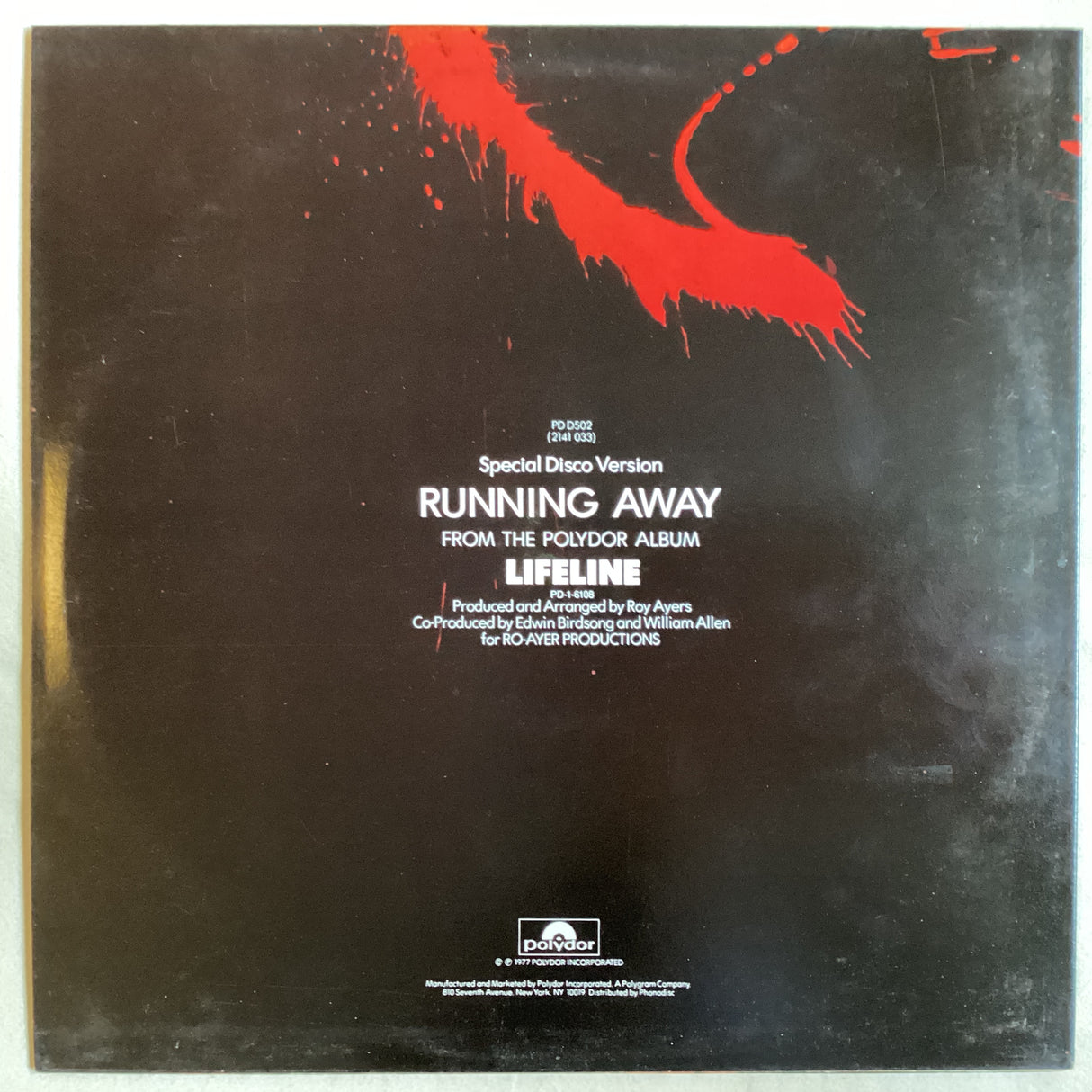 Ayers, Roy - Running Away