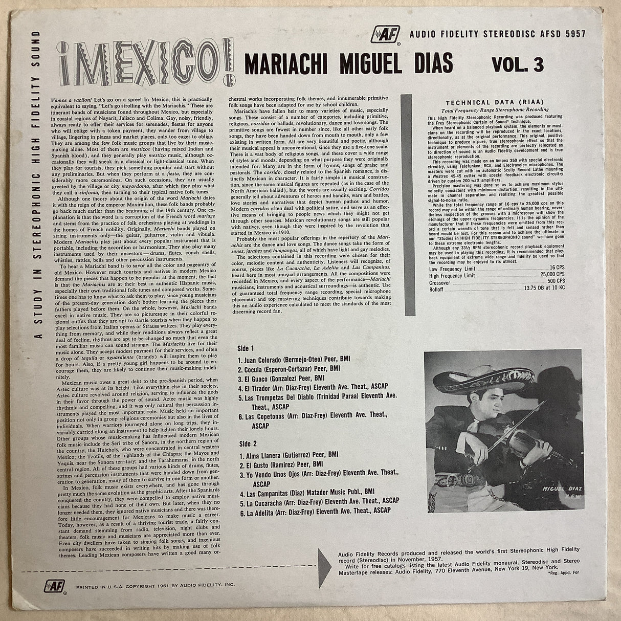 Dias, Miguel - ¡Mexico!