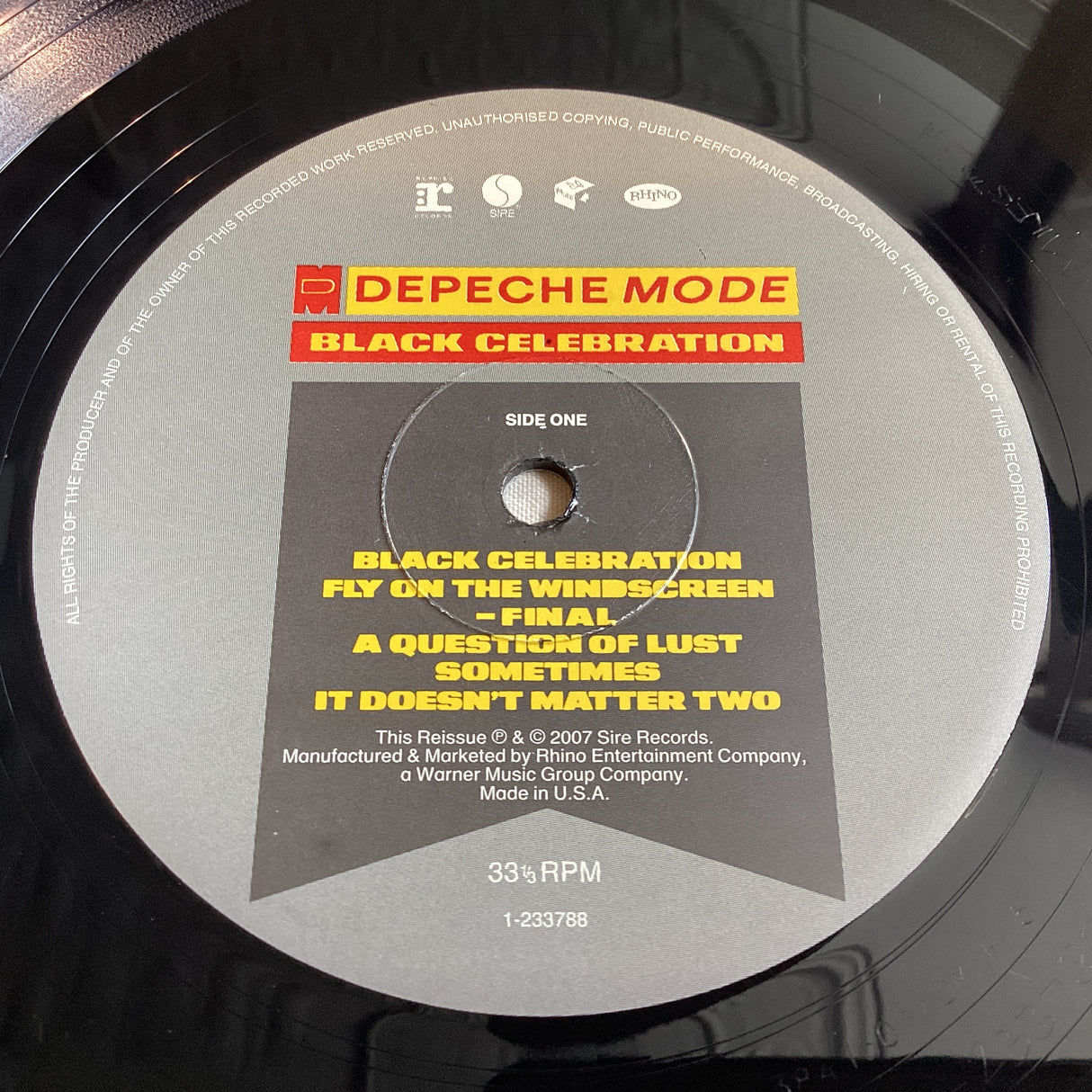 Depeche Mode - Black Celebration