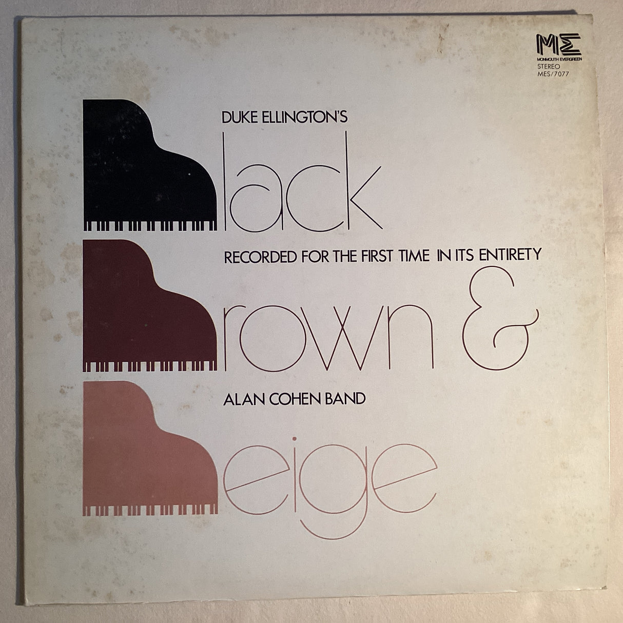 Cohen, Alan - Black, Brown & Beige