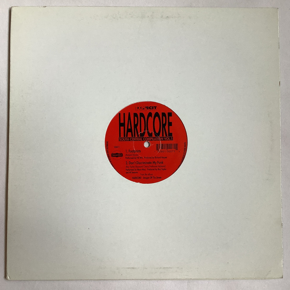 Various - Hardcore South Central Compilation Vol. 1