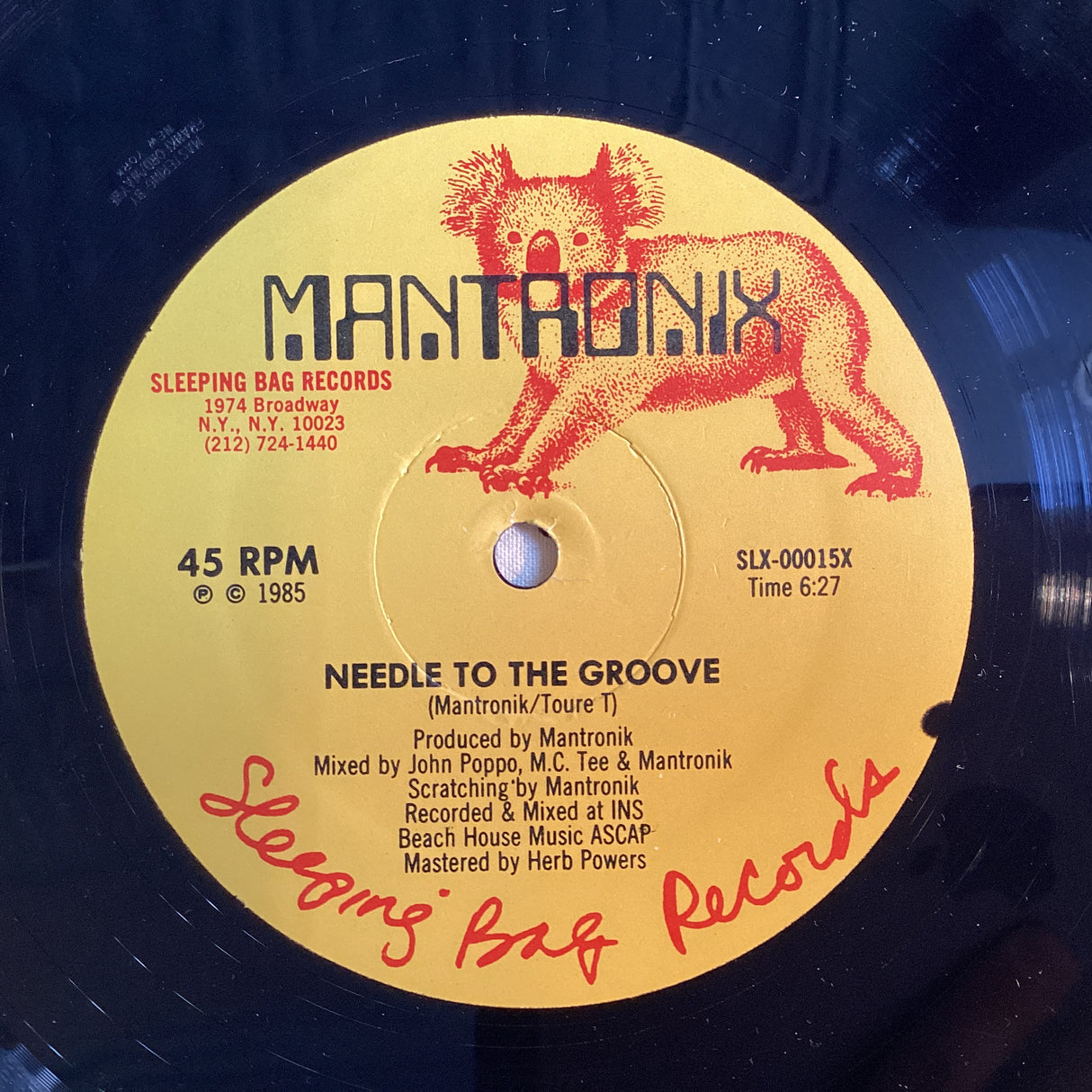 Mantronix - Needle To The Groove