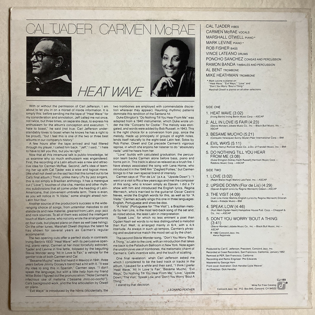 Tjader, Cal - Heat Wave