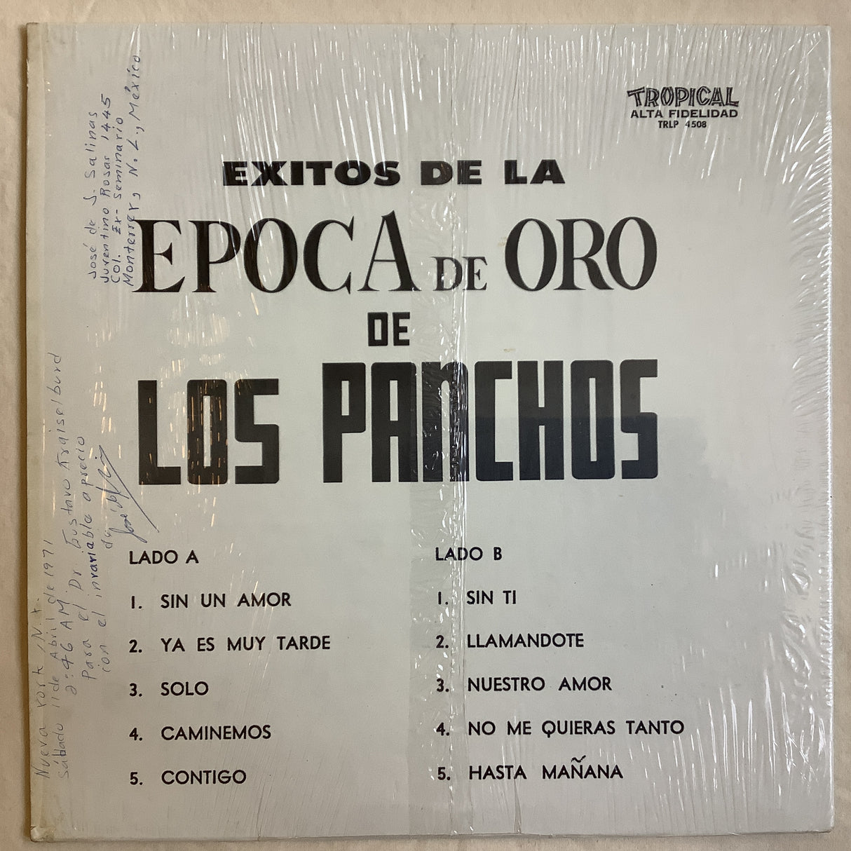 Los Panchos - Exitos De La Epoca