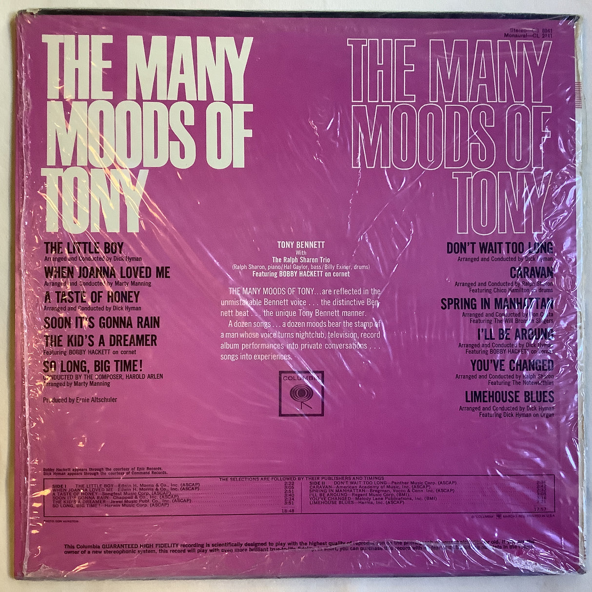 Bennett, Tony - Many Moods Of