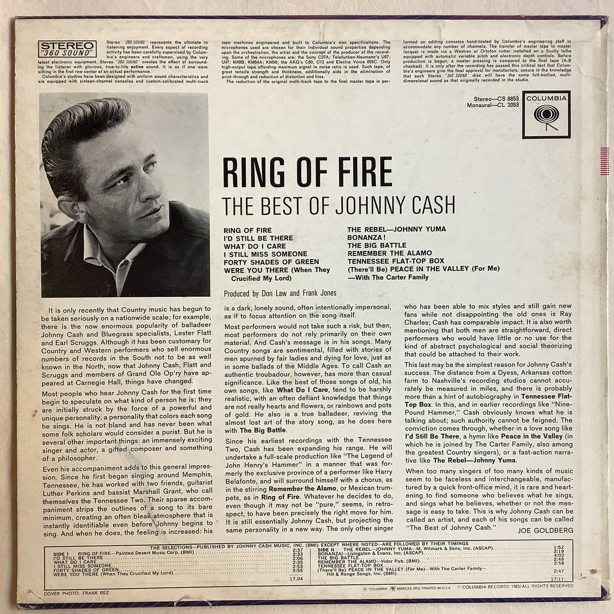 Cash, Johnny - Ring Of Fire, Best Of