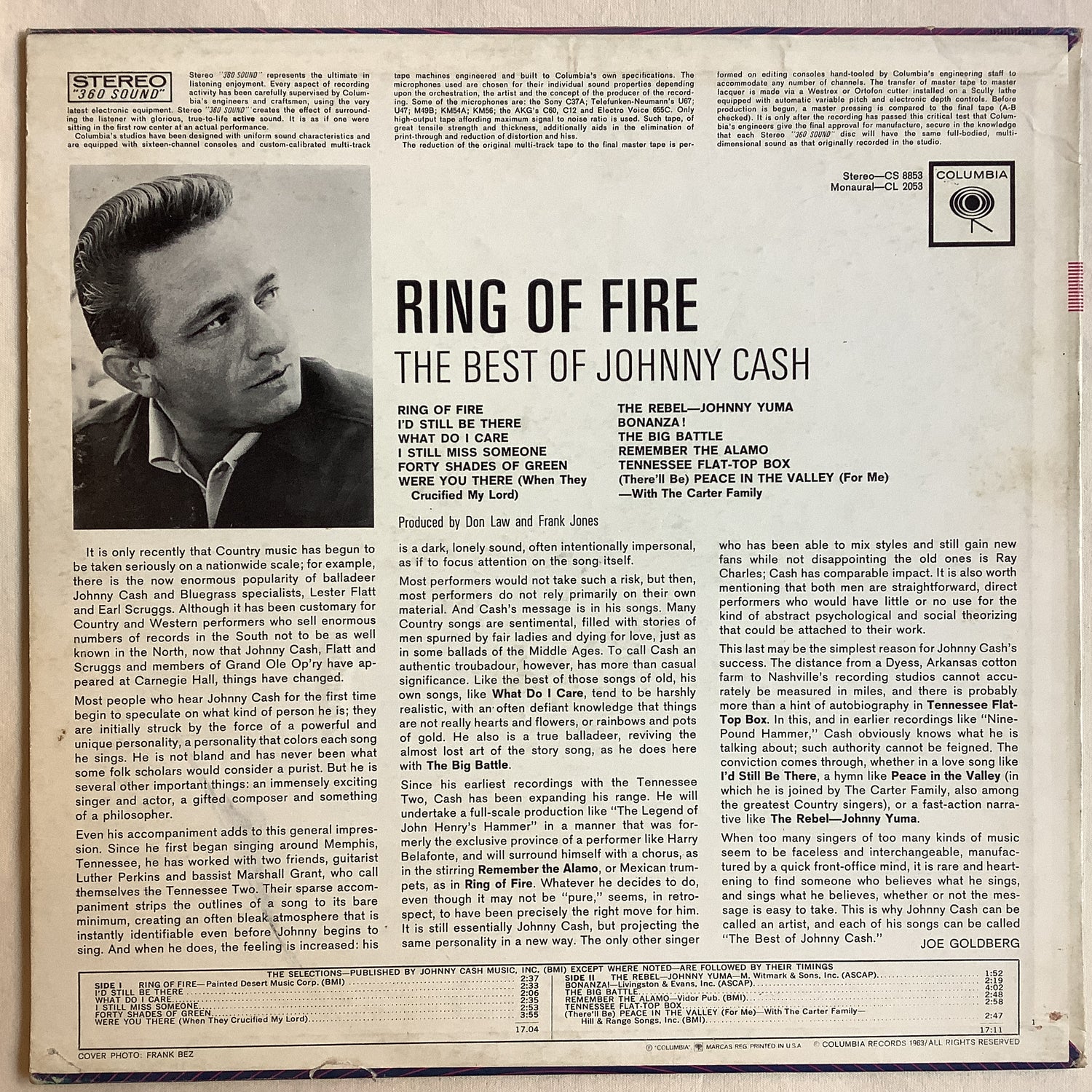 Cash, Johnny - Ring Of Fire, Best Of