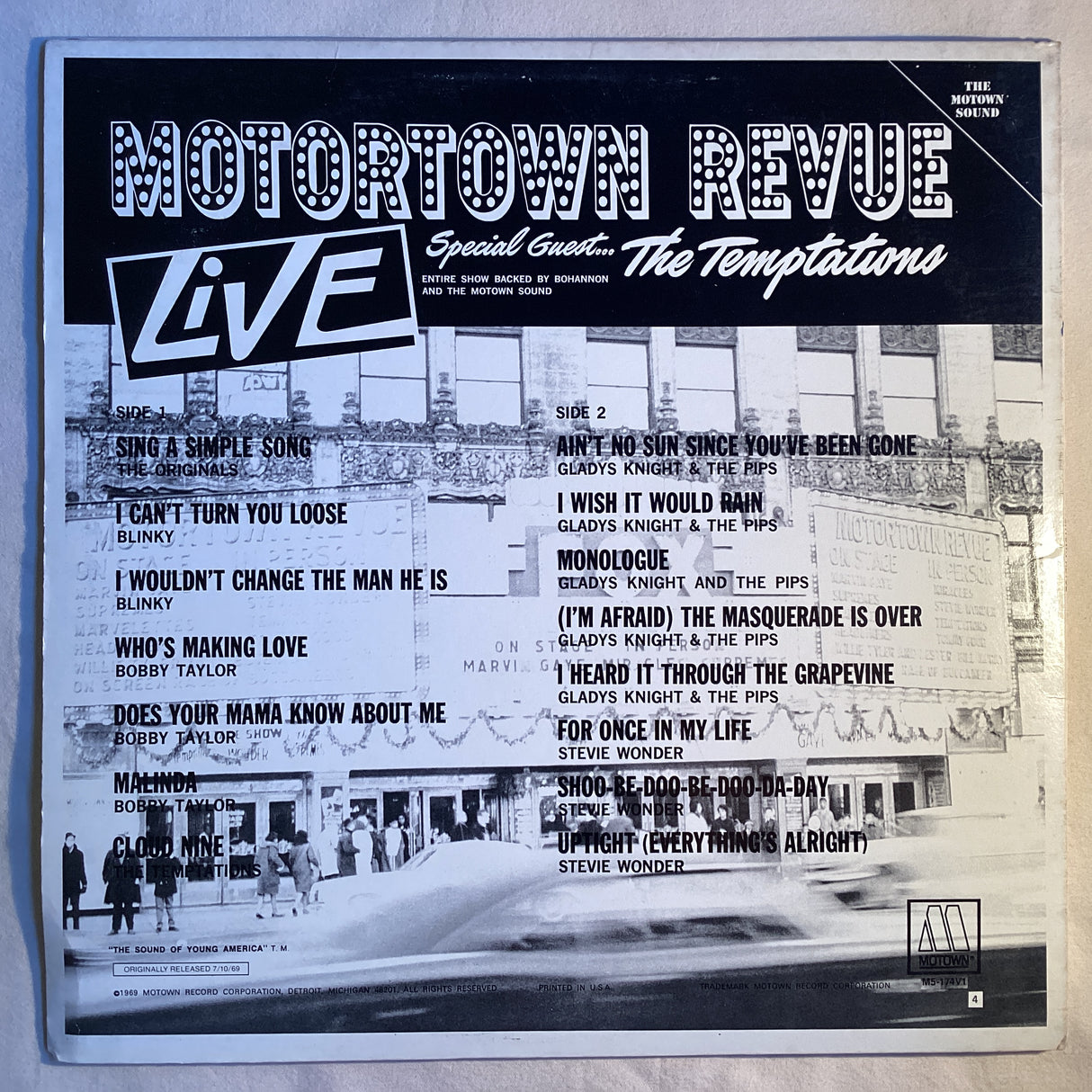 Various - Motortown Revue Live
