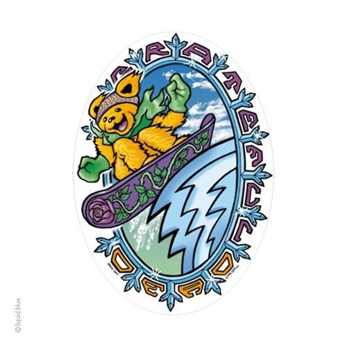 Grateful Dead - Snowboard Bear