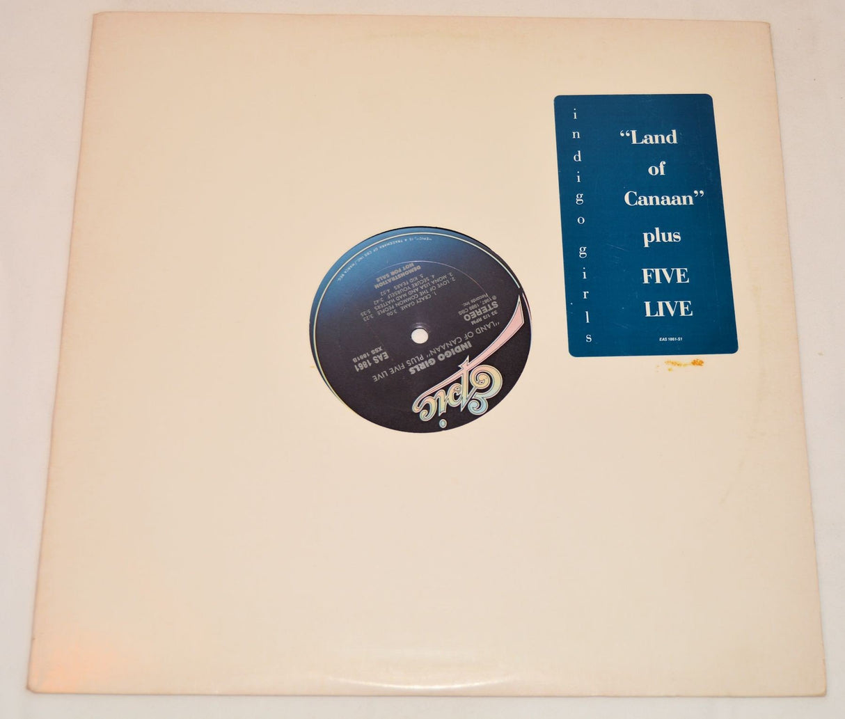 Indigo Girls - Land Of Canaan Plus Five Live